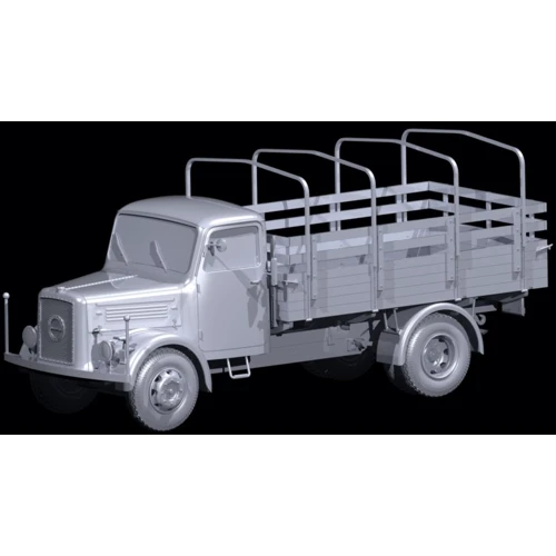 Германский армейский грузовой автомобиль KHD S3000 , WWII German Army truck(ICM35451): Производитель ICM