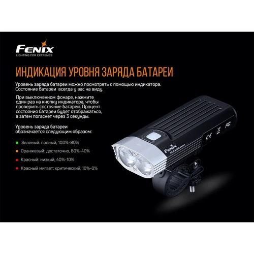 Велофара Fenix BC30 V2.0 фото 10