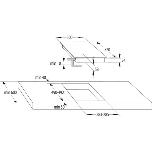 Варочная поверхность Gorenje GI3201BC