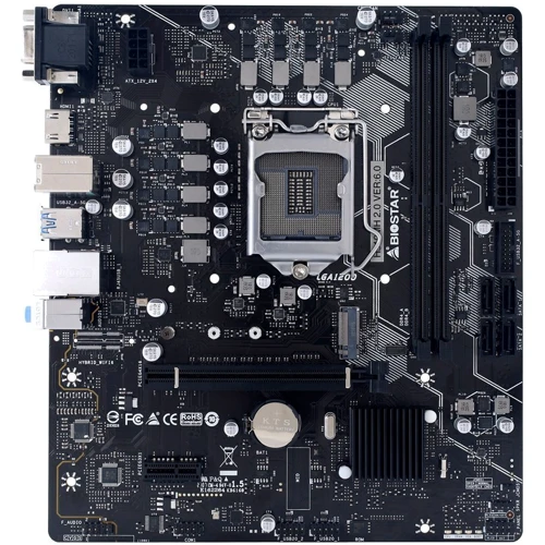 Biostar H510MH 2.0: Оперативная память 2xDDR4 3200 МГц, до 64 ГБ