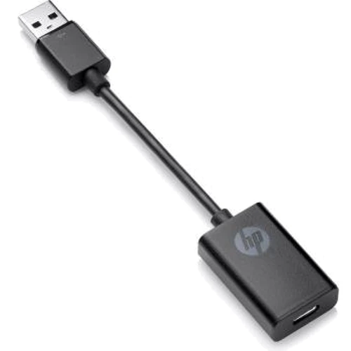 Адаптер HP Adapter USB to USB-C Black (3RV49AA)