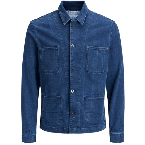 Куртка Jack & Jones 65409941 46 синяя демисезон: Вид Куртки