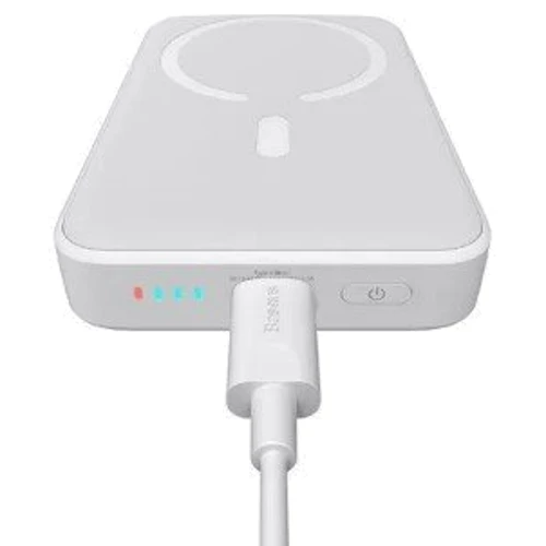 Внешний аккумулятор Baseus Power Bank 10000mAh 20W MagSafe Mini White (PPCX030002): Сила тока на выходе, A 2.4