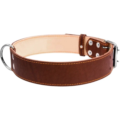 Ошейник Collar для собак двойной 4.5x56-68 см коричневый: Производитель Collar