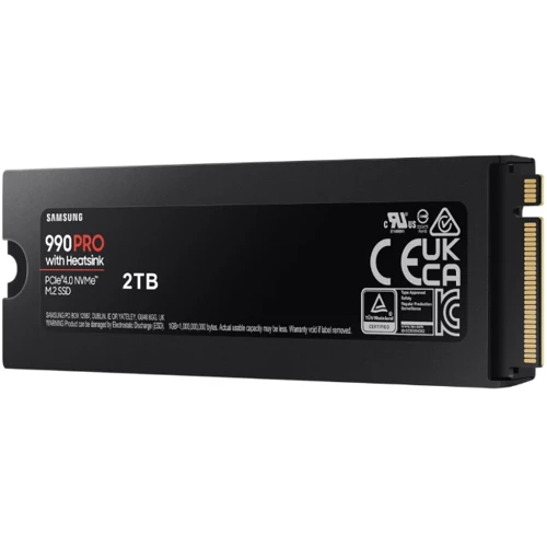 Samsung 990 PRO with Heatsink 2 TB (MZ-V9P2T0CW) UA: Форм-фактор M.2 (2280)