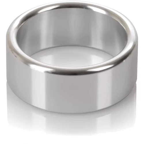 CalExotics Alloy Metallic Ring M - широке металеве ерекційне кільце, 3,75 см