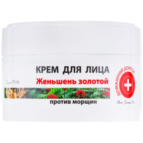 Домашній Лікар Крем для обличчя золотий женьшень 100 ml: Стать Для женщин