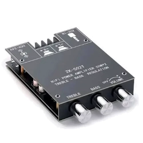 Fosi Audio ZK502T Black + Блок живлення 24V