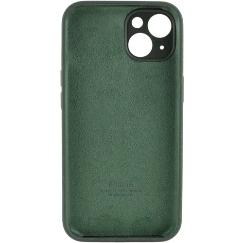 Чехол для iPhone Mobile Case Silicone Case Full Camera Protective Cyprus Green for iPhone 15: Цвет зеленый