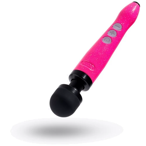 Вибромассажер DOXY Die Cast 3R Hot Pink, очень мощный, перезаряжаемый, металлический корпус