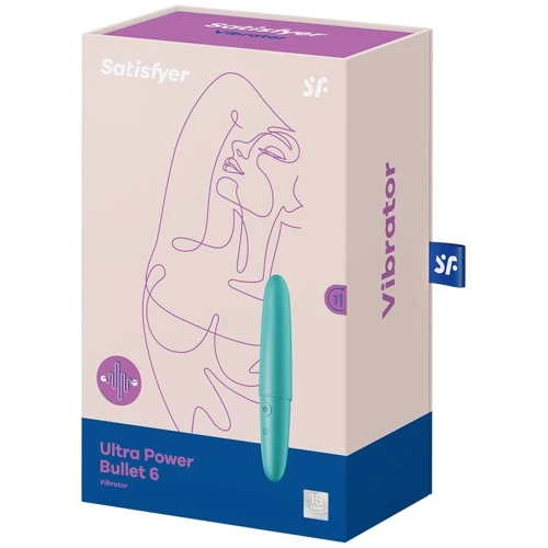 Мини-вибратор Satisfyer Ultra Power Bullet 6 Turquoise