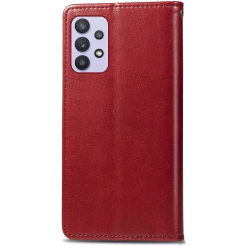 Аксессуар для смартфона Mobile Case Getman Gallant Red for Samsung A135 Galaxy A13 4G: Материал искусcтвенная кожа и термополиуретан