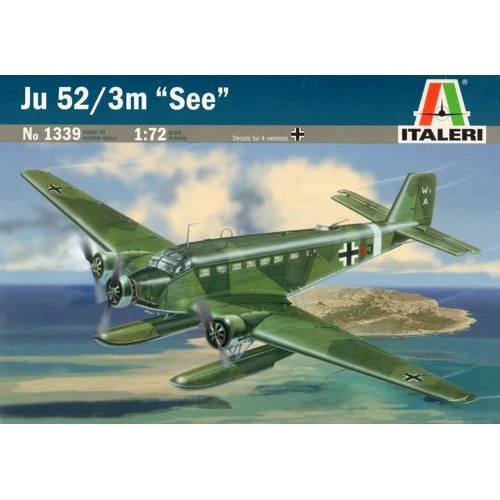 Модель Italeri Самолет Ju-52 3m "See" (IT1339)
