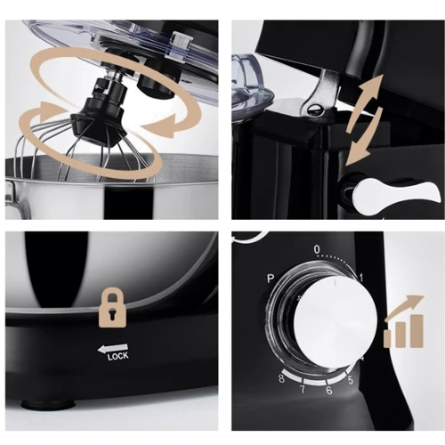 Миксер Mozano Compact Chef Black: Тип стационарный