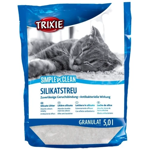 Наполнитель для кошачьего туалета Trixie Simple'n'Clean силикагелевый 5 л (4011905040264)