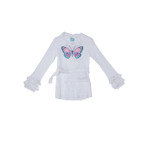Блуза Vingino BLUZROSE 140 см белая