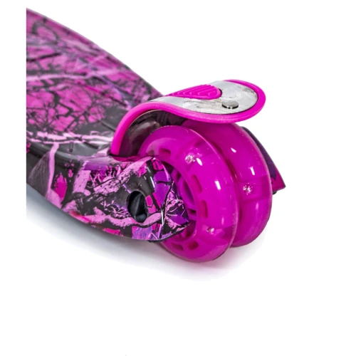 Детский самокат MAXI. Pink Forest (все колёса светятся) 1303333944: Максимальная допустимая нагрузка, кг 60 кг