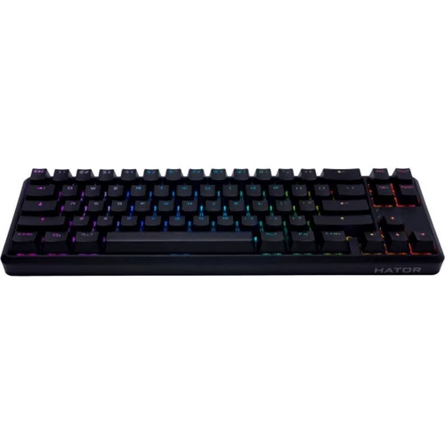 Клавиатура Hator Skyfall Hex Gateron Clear USB/Bluetooth ENG Black (HTK-665): Интерфейс подключения USB