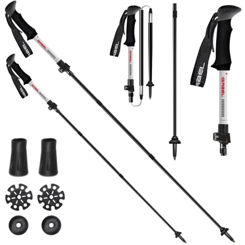 Треккинговая палка Gabel XTR Alu EF - 110-130 (034.0024): Длина 130 см