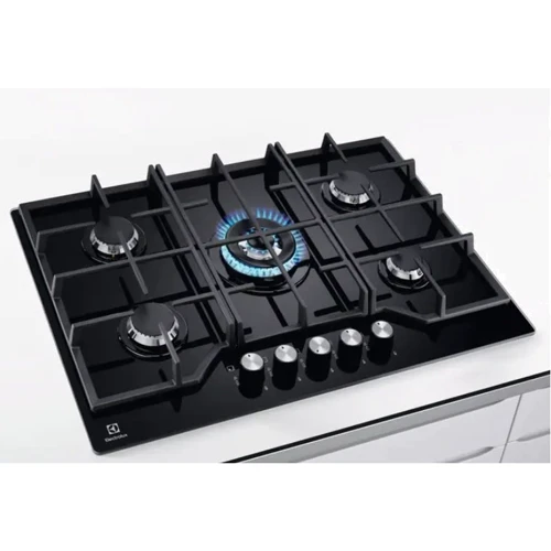 Варильна поверхня Electrolux EGG7536S2K: Розташування панелі спереди