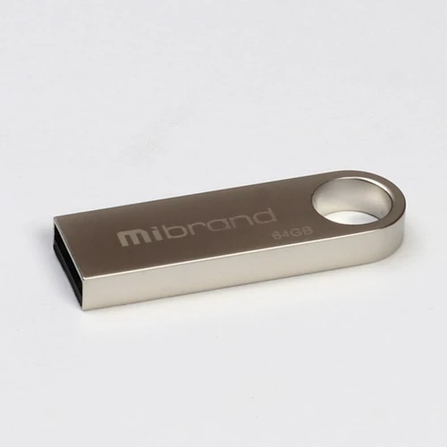 USB-флешка Mibrand 64GB Puma Silver USB 2.0 (MI2.0/PU64U1S): Стандарт USB USB 2.0