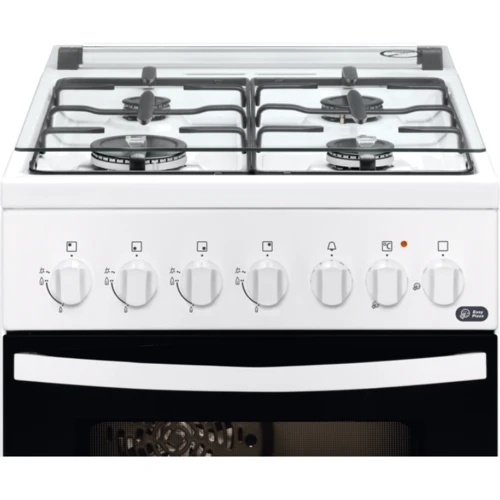 Плита комбінована ZANUSSI ZCK57201WA: Тип варильної поверхні газова