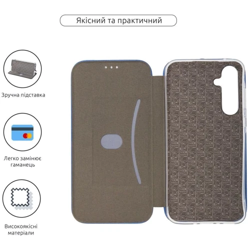 Чехол для телефонов ArmorStandart G-Case Blue for Samsung A356 Galaxy A35 (ARM74327): Тип чехол-книжка