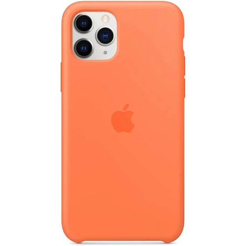 Чехол для iPhone TPU Silicone Case Vitamin C for iPhone 11 Pro: Цвет оранжевый