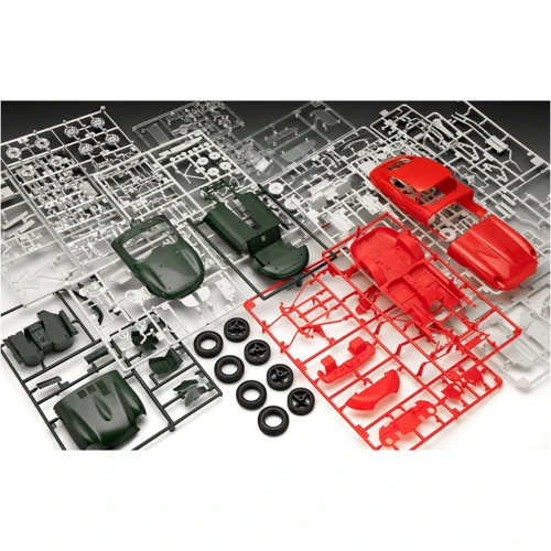 Сборная модель-копия Revell набор К 100-й годовщине автомобили Jaguar уровень 4 масштаб 1:24 (RVL-05667) фото 4