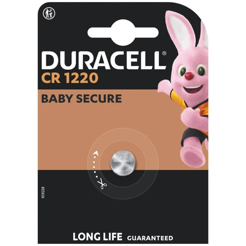 Специальная литиевая батарейка Duracell 1220 3V, (CR1220), 1 шт (5000394030305)