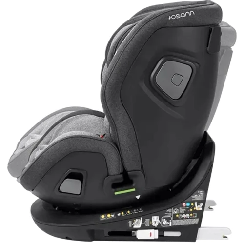 Автокресло Osann Flame360 i-Size Isofix серый (108-281-252): Группа 0+/1/2/3