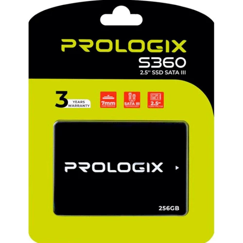 Prologix S360 256 GB (PRO256GS360) UA: Тип накопичувача внутренний