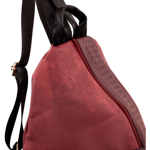 Жіночий рюкзак Valiria Fashion бордовий (3DETBQ-091-13): Матеріал поліестер