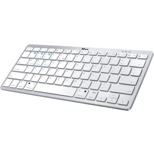 Клавіатура Trust Nado BT White (23746)