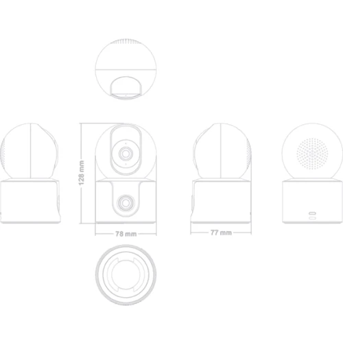 IP-камера відеоспостереження Xiaomi Smart Camera C500 Dual (BHR8755EU): Тип сенсора CMOS