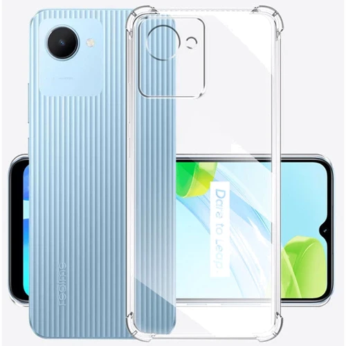 Чехол для телефонов TPU Case GETMAN Ease logo Full Camera Transparent for Realme C30s: Тип накладка на заднюю часть