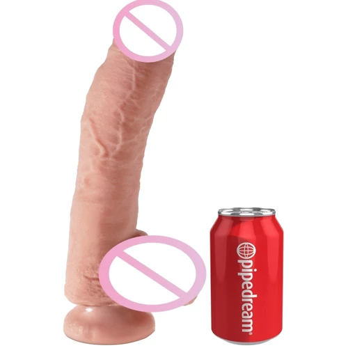 Фаллоимитатор Pipedream King Cock Plus 10" Dual Density Fat