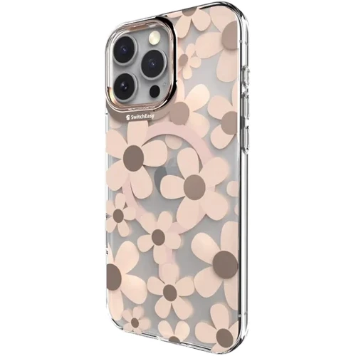 Чохол для iPhone Switcheasy Fleur M 3D Patterned Shockproof Case Rose (SPH67P269RS24) для iPhone 16 Pro Max