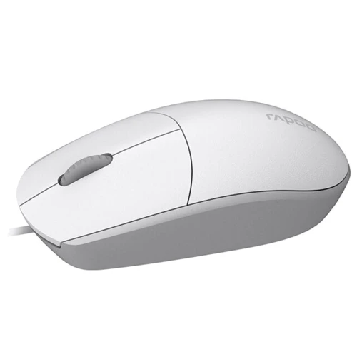 Мишка RAPOO N100 White: інтерфейс підключення USB