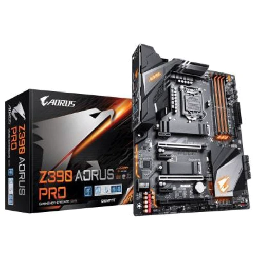 GIGABYTE Z390 AORUS PRO: Роз'єми на платі SATA 3.0, M.2, PCI Express x1