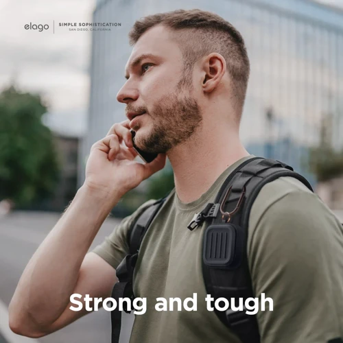 Чехол Elago Armor Case Black (EAP3AM-BK) for Airpods 3 фото 5