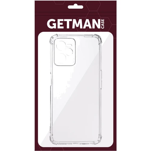 Чехол для телефонов TPU Case GETMAN Ease logo Full Camera Transparent for Realme C35: Пленка в комплекте нет
