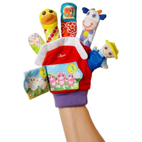 Іграшкова рукавичка Chicco "Ферма" (07651.00)