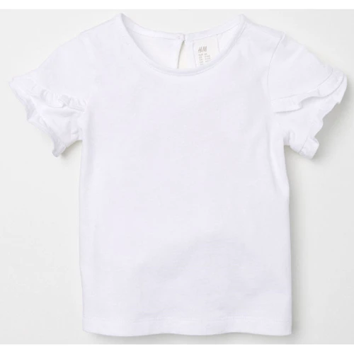 Футболка H&M 6042157 86 см белая