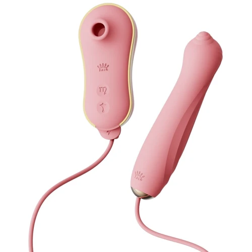 Набор 3в1 Zalo - UNICORN Set Pink Виброяйцо + пульсатор + вакуумный стимулятор