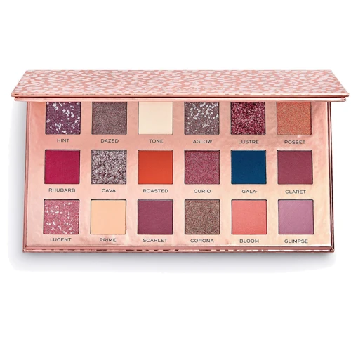 Makeup Revolution PRO New Neutrals Blushed Eyeshadow Palette Тени для век Палитра 18 цветов 18 g