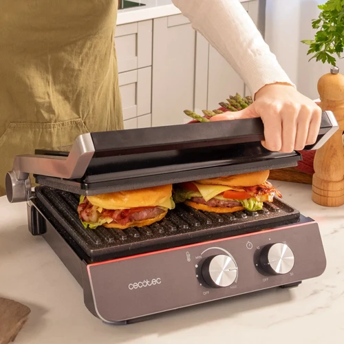Электрогриль Cecotec Rock'nGrill Blaze Neon (CCTC-08054): Мощность, Вт 2200