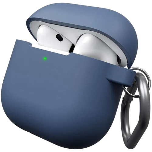 Чехол KeyBudz Elevate Series Keychain Cobalt Blue (AP4_S8_CBB) for Apple AirPods 4 фото 1