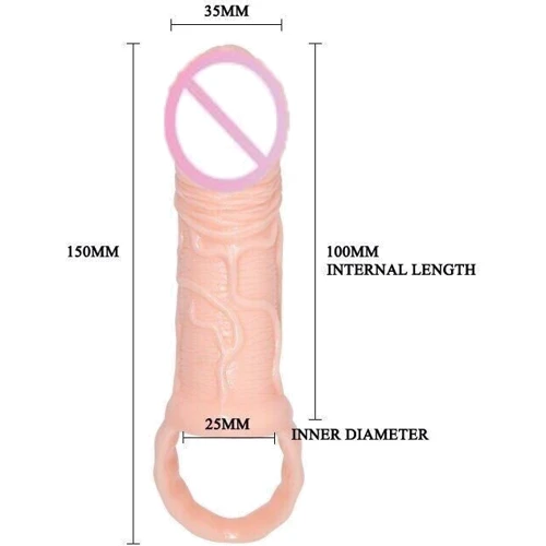 Насадка-презерватив Men extension, BI-026211