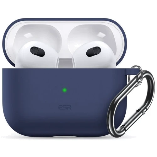 ESR Bounce Protective Silicone Case Navy Blue (4894240146071) for Apple AirPods 3 фото 2
